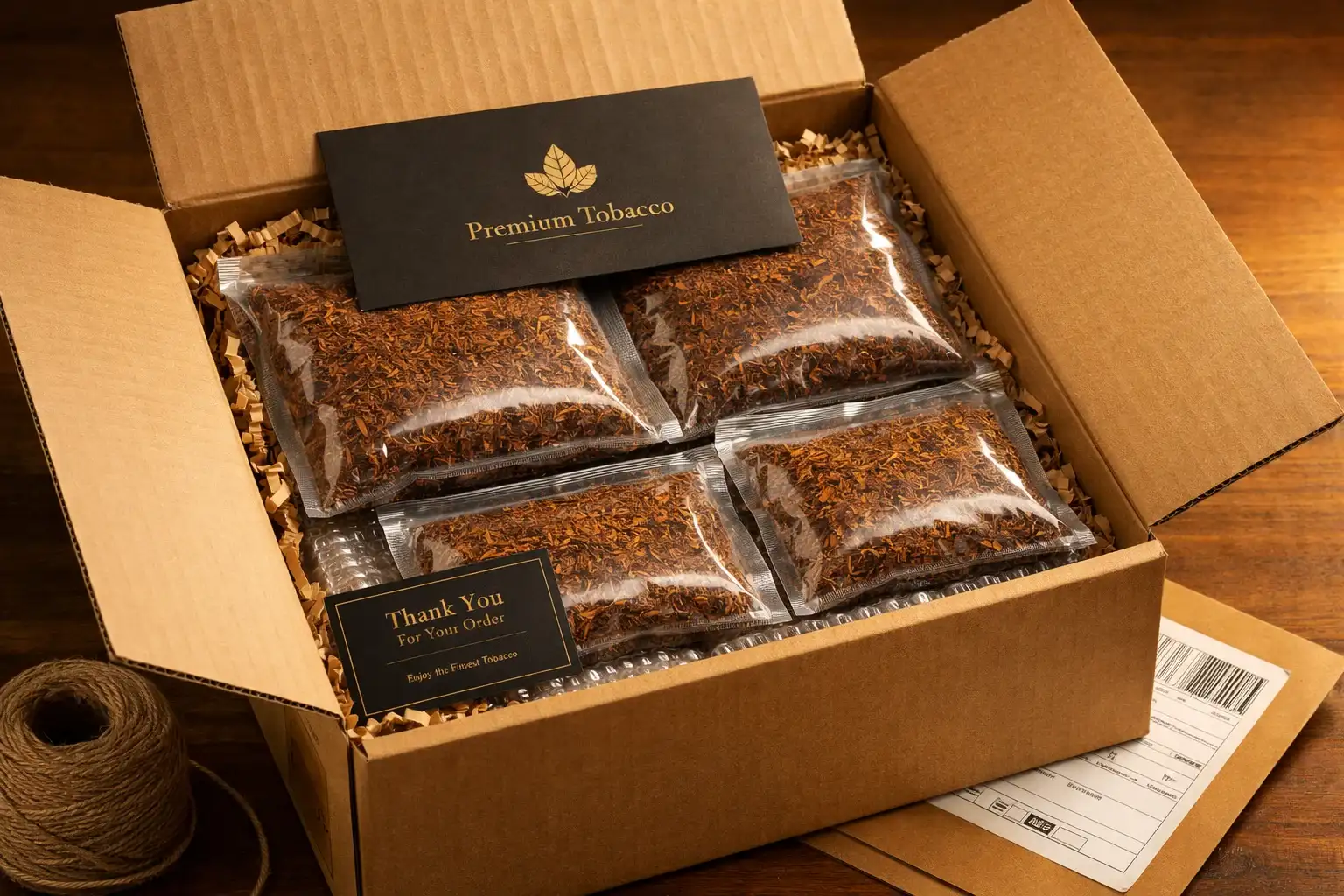 Envío rápido y seguro de tabaco